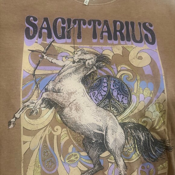 Sagittarius Sweatshirt XS NWOT - Picture 4 of 6